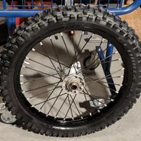 cerchi piccoli moto cross 85 ruote 17"-14"