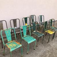 Sedie Tolix t4 originali anni ‘50