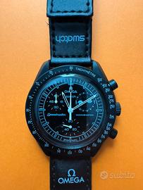 Orologio fasi lunari snoopy nero