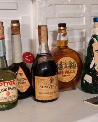 Liquori vintage da collezione