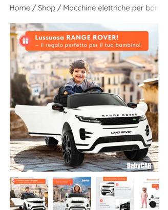 macchina elettrica per bimbi 