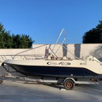 FISHERMAN 20 MIMI + Envirude E-tec 90cv + carrello