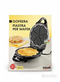 Piastra per wafer/gofrera Bifinett 1200W