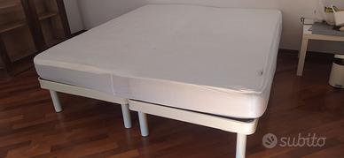 Letti singoli, reti con doghe e materassi 90x200