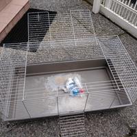 Gabbia per conigli e roditori 