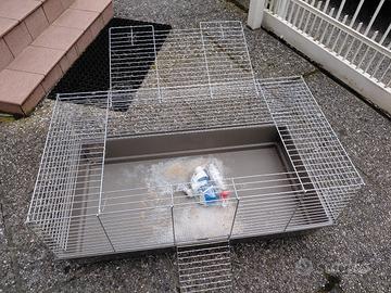 Gabbia per conigli e roditori 