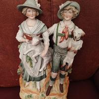 Coppia in ceramica Bisque