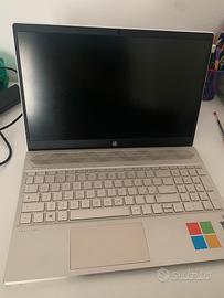 Laptop HP Pavilion Bianco