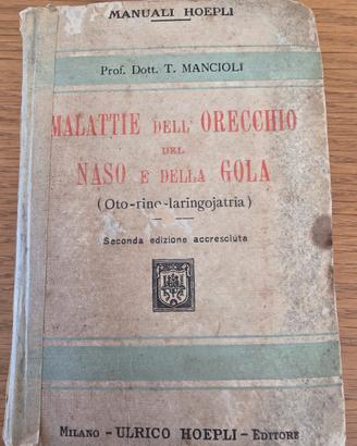 Malattie dell'orecchio mancioli otorinolaringoiatr