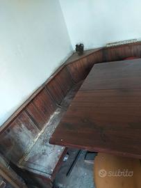 Panca e tavolo birreria