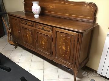 Buffet mobile antico stile Barocco Piemontese