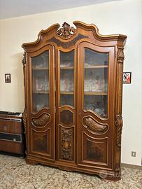 Mobile barocco classico vetrina