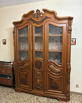 Mobile barocco classico vetrina