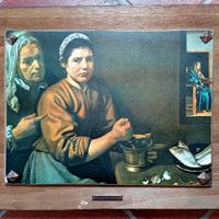 Quadro Velasquez “ Jesus en casa de Marta”