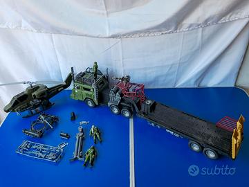 Set Giochi Militari: Camion, Elicottero,acessori