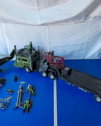 Set Giochi Militari: Camion, Elicottero,acessori