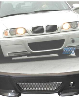 PARAURTI ANTERIORE BMW E46 M3 LOOK CSL SPLITTERS C