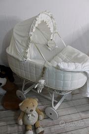 Culla in vimini vintage DIDI BEST NUOVA