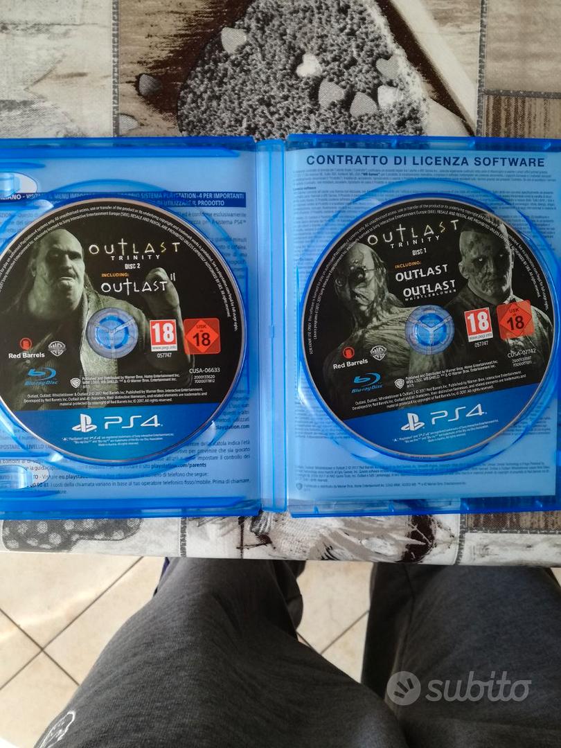 Giochi ps4 Outlast trinity ita 3 giochi horror - Console e