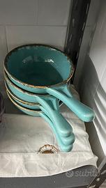 Set 9 Tegamini Monoporzione in Ceramica