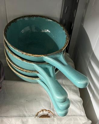 Set 9 Tegamini Monoporzione in Ceramica