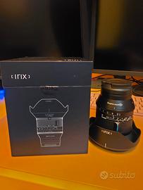 Obiettivo Irix 15mm f/2.4 Dragonfly per Sony