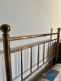Coppia letti ottone