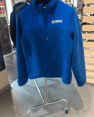 Felpa in pile Paddock Blue Essentials unisex