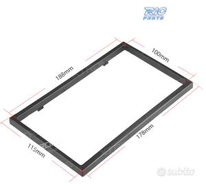 TELAI 2 DIN PER AUTORADIO XTRONS 115X188MM