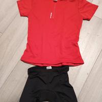 Maglietta e pantaloncini ciclismo bambino