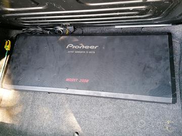 Subwoofer Pioneer da bagagliaio.