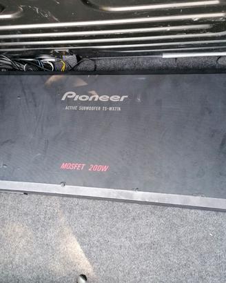 Subwoofer Pioneer da bagagliaio.