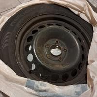 Cerchi in ferro (neri) attacco Alfa Romeo / Fiat 