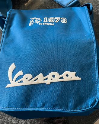 Borsello vespa azzurro vespa 5