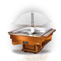 Isola carrello espositore cupola self service