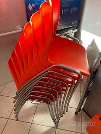 8 sedie da conferenza