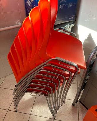 8 sedie da conferenza