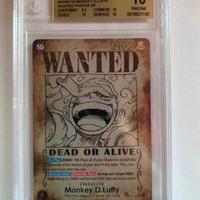 One piece tcg-Monkey.D.Luffy sp wanted op05-119