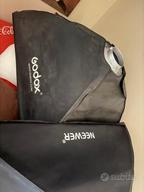 2 softboxe 90x60