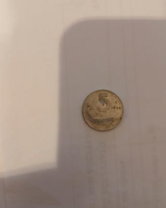 5 lire 1954