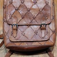 Zainetto in pelle vintage