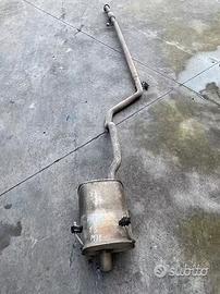 Marmitta completa Fiat Panda