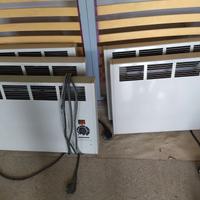 stufa a parete tre potenze 450w  750w 1200w 