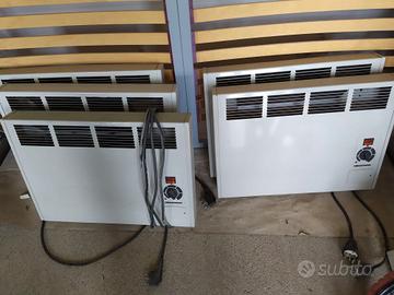 stufa a parete tre potenze 450w  750w 1200w 