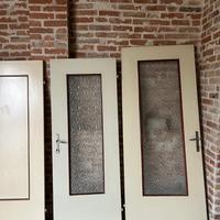 7 porte da interno legno e vetro