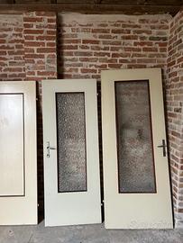7 porte da interno legno e vetro