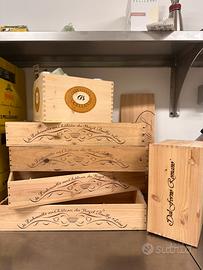 Scatole legno vino