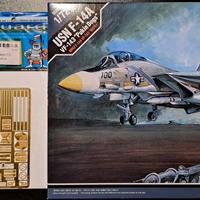 Kit F-14A Academy + fotoincisioni Eduard 1:72