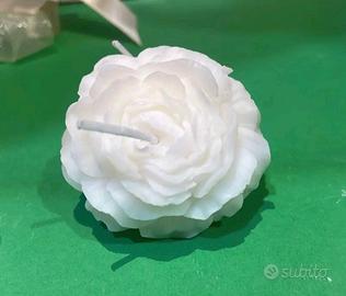candela peonia bianca 