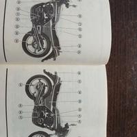 Kawasaki Gpz 550 unitrack libretto uso e manutenz.